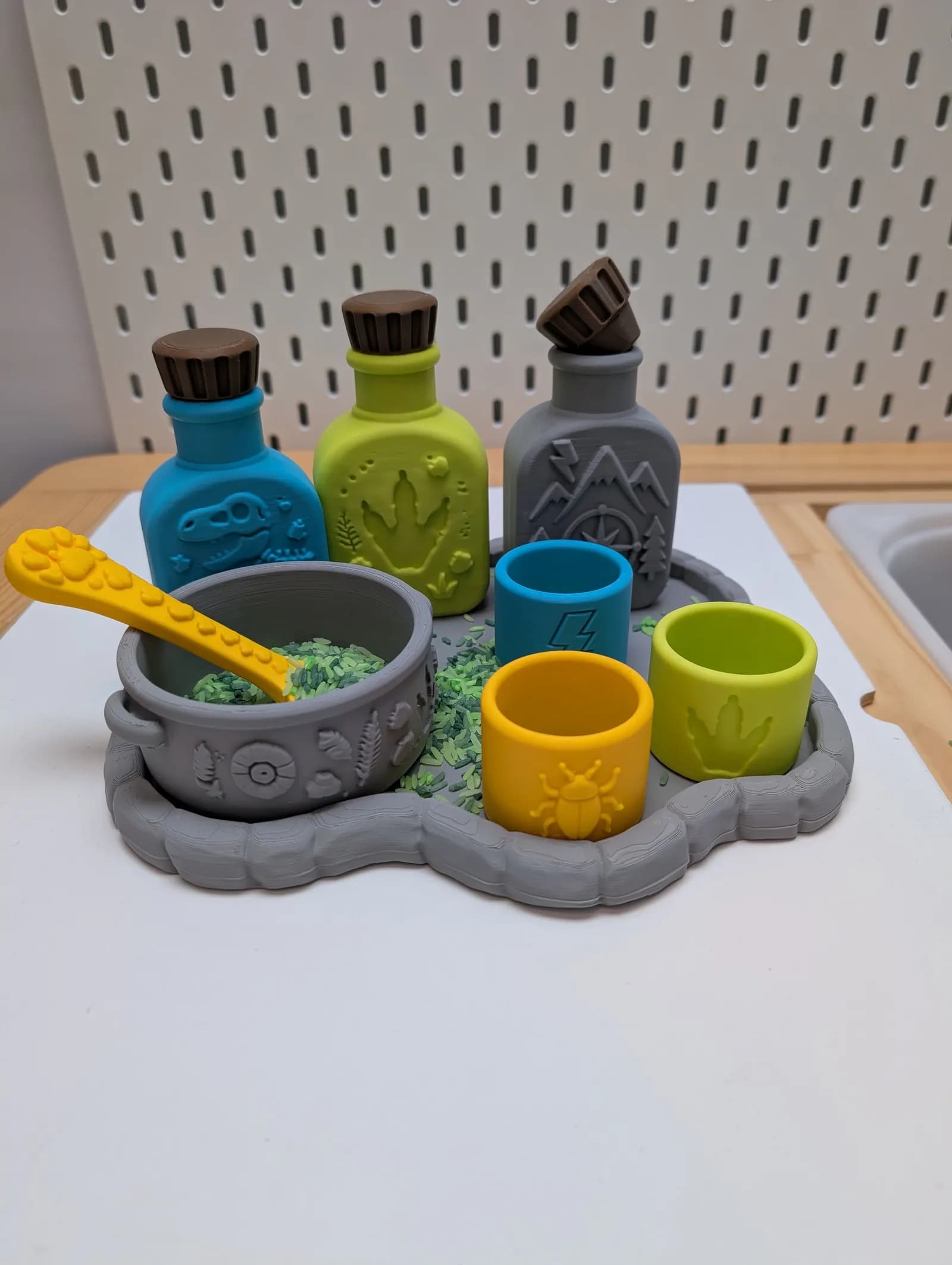 Kit de potions magiques – Thème dinosaures (Sky Prints) 2