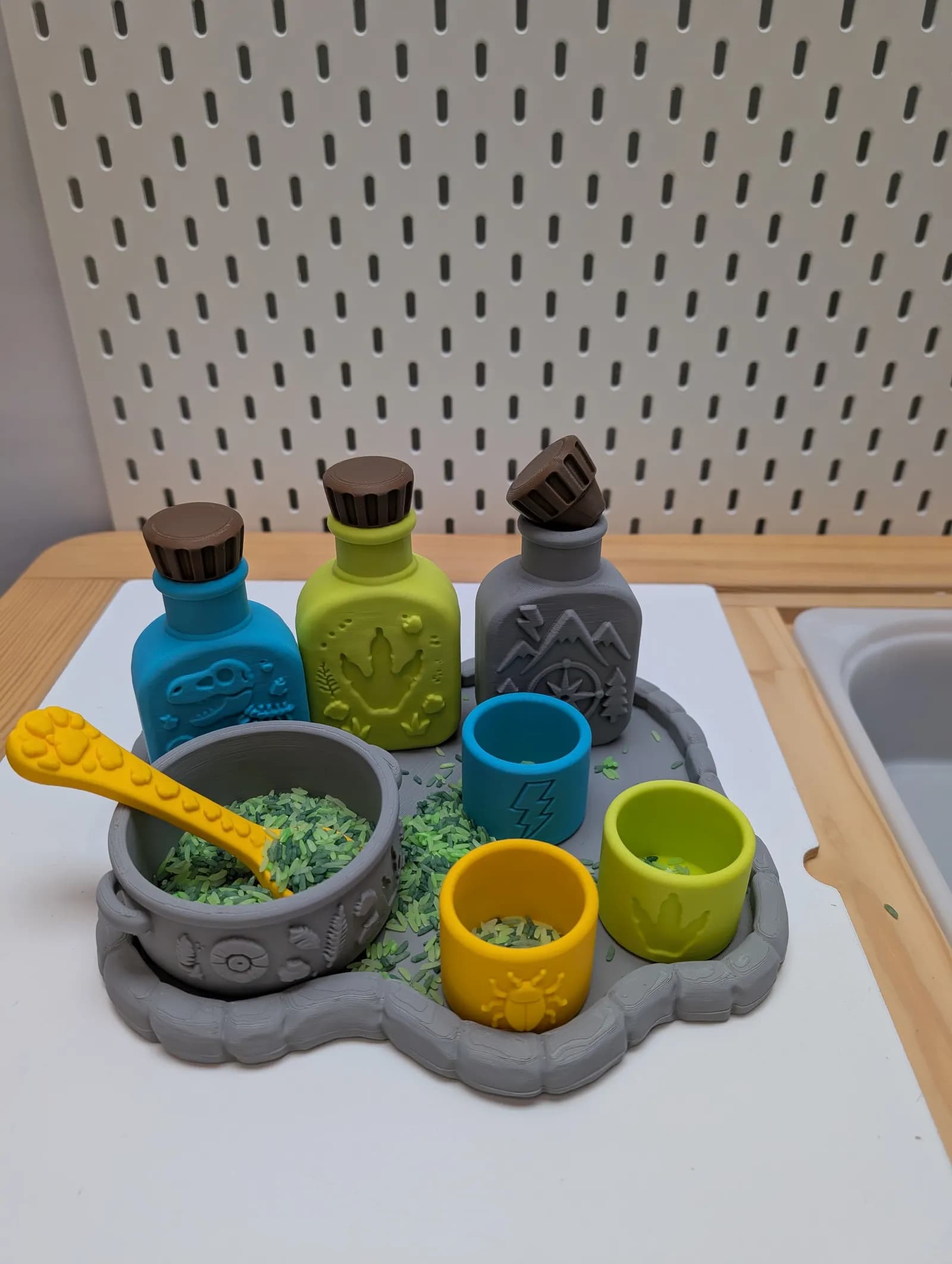 Kit de potions magiques – Thème dinosaures (Sky Prints) 4